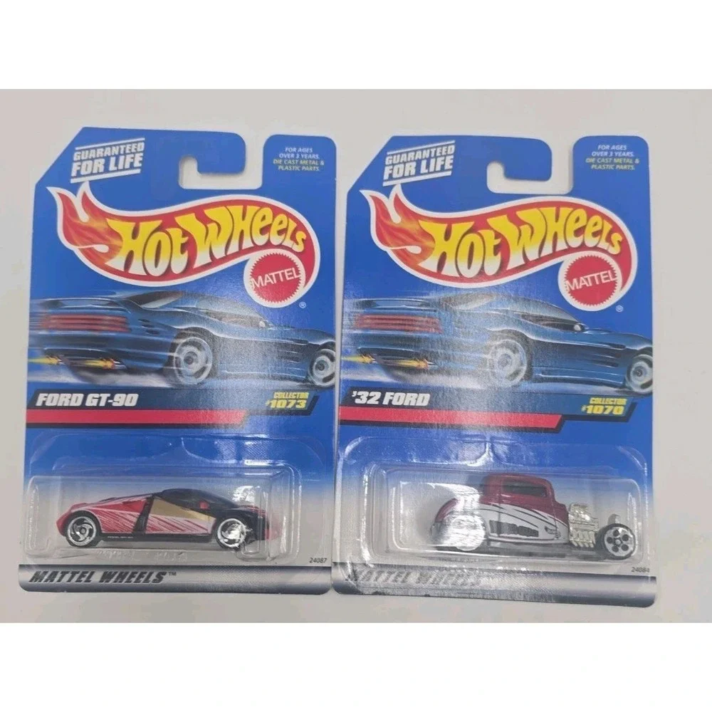 Hot Wheels Collectors Lot Ford GT-90 & '32 Ford Diecast Mattel New Cars Lot Of 2